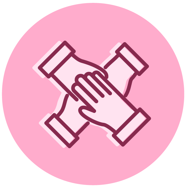 Image of icon hands on adoption page